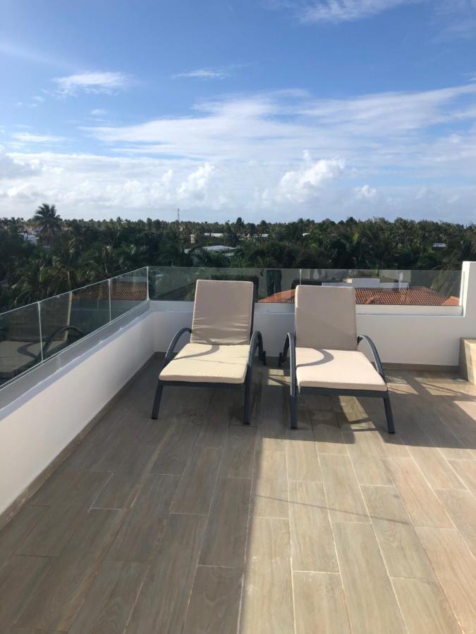 Hermoso Penthouse A Solo Pasos De La Playa Punta Cana Esterno foto